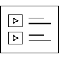 Mockup wireframe icon