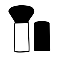 makeup brush icon