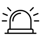 emergency light icon
