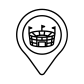 stadium address icon