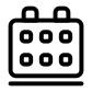 calendar active icon