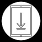 Tablet Download icon