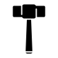 rubber mallet icon
