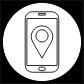 mobile Map Pin icon
