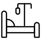 patient bed icon