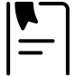 file with bookmark icon