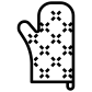 oven gloves icon