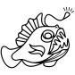angler fish icon