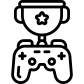 controller trophy icon