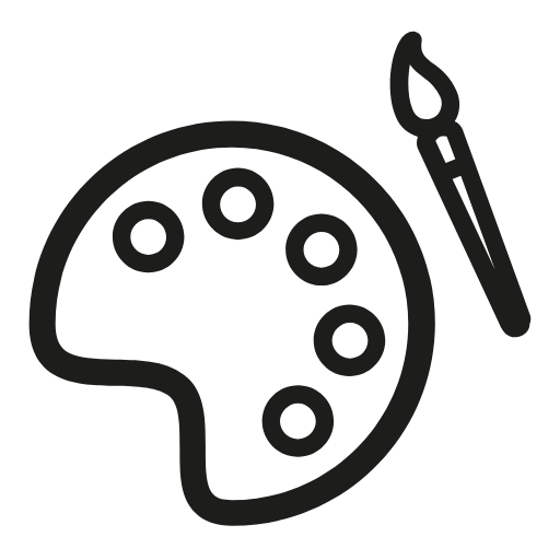 paint palette icon