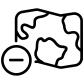 remove location icon