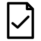 accept document icon