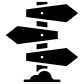 direction signs icon