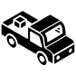 pickup van icon
