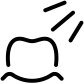 teeth polishing icon