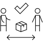 distance delivery icon