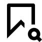 bookmark search icon