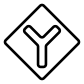 y junction icon