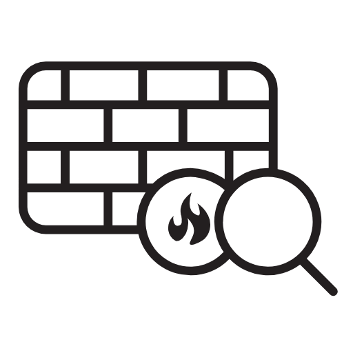 firewall and antivirus icon