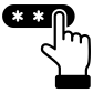 entering code icon