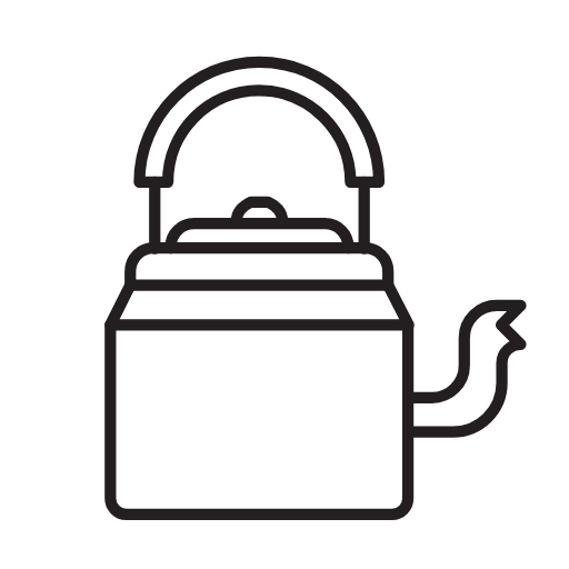indian tea kettle icon