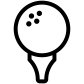 golf ball icon