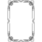 art deco frame icon