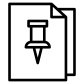 Pin Document icon