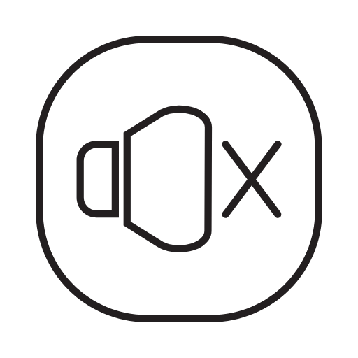 music mute icon