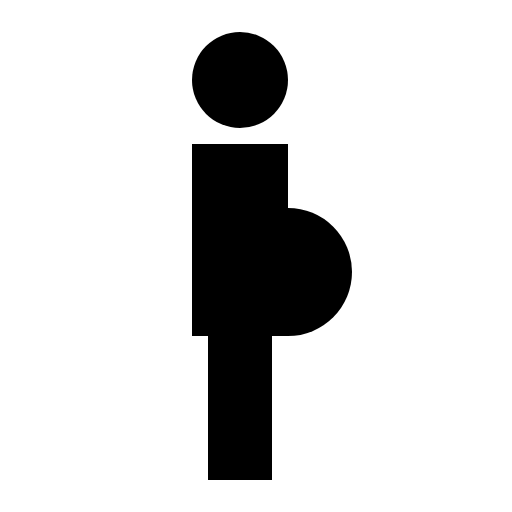 pregnant woman icon