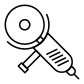 Grinder machine icon