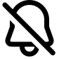 Notifications Off icon