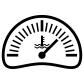 temperature gauge icon