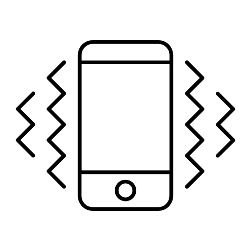 phone vibrating icon
