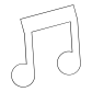 music' icon