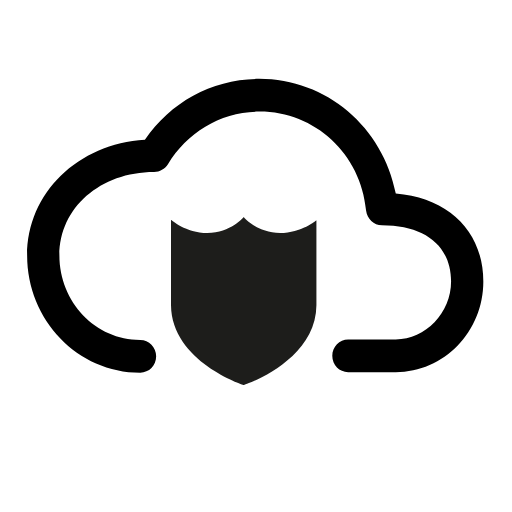 cloud security icon