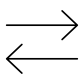 horizontal arrows icon