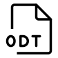 ODT File icon