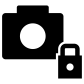 camera lock icon