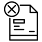 Error document icon