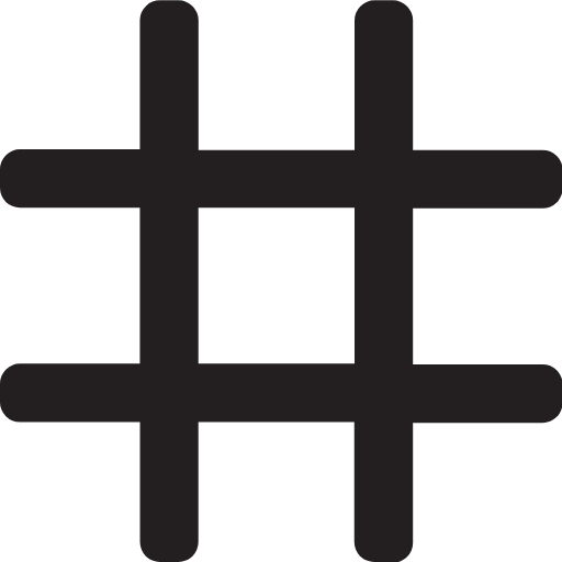 hashtag icon
