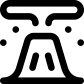 volcano eruption icon