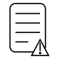 error paper sheet icon