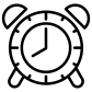 clock alarm icon