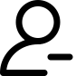 remove user icon