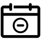 date remove icon