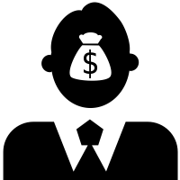 man,male,marketing,money,business,tied,sales Icon 54519
