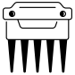 meat holder icon