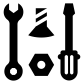 Mechanical tools icon