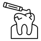 tooth scaling icon